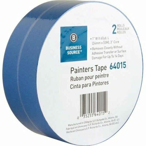 Business Source TAPE, PAINTERS, 1inX60, BE, 2PK BSN64015
